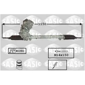 Comparateur de prix : SASIC Crémaillère de direction pour MERCEDES-BENZ: Classe A, Classe B (Ref: 7176061)