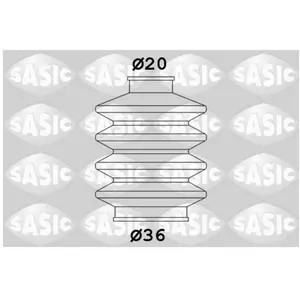 SASIC Soufflet de cardan pour CITROËN: 2 CV, Ami 8, Dyane, Ami 6, Acadiane (Ref: 2003422) pas cher