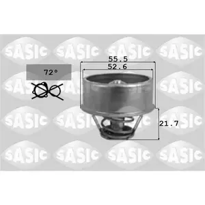 SASIC Thermostat d'eau pour PEUGEOT: 405, J7, J9 (Ref: 3371251)