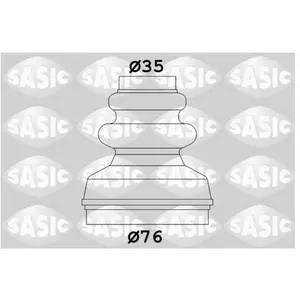 Comparateur de prix : Jeu de soufflets, arbre de transmission SASIC 2873813