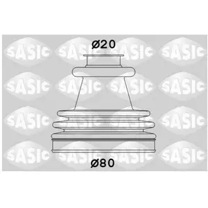Comparateur de prix : Jeu de soufflets, arbre de transmission SASIC 2933773