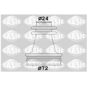 Sasic Jeu de joints-soufflets, arbre de commande 4003462 pas cher