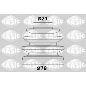 Jeu de soufflets, arbre de transmission SASIC 1906013 pas cher