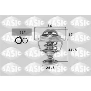 SASIC Thermostat d'eau pour TOYOTA: RAV4, Corolla Verso, Verso, Land C...