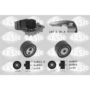 Sasic 3900008 Kit Dist. Pompe A Eau pas cher