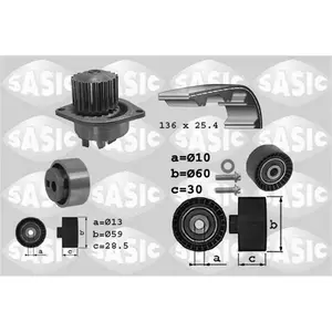 Sasic 3900017 Kit Dist. Pompe A Eau pas cher