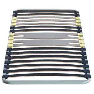 MERINOS Cadre à lattes 90x190cm - 5 zones Flat Cap FLATCAP-5Z-0919 pas cher