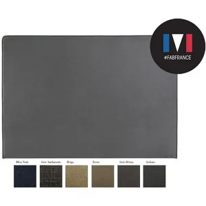 Tête de lit déco Melty chiné anthracite 170 - Merinos