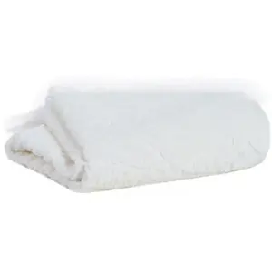 3S. x Home Serviette de toilette Zoé Craie pas cher
