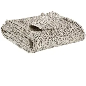 3S. x Home Jeté de lit coton stonewashed Vivaraise Tana 180x260 cm pas cher