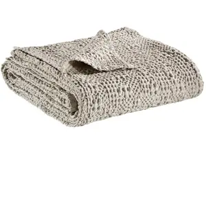 3S. x Home Jeté de lit Tana VIVARAISE 240 x 260 cm Coton pas cher