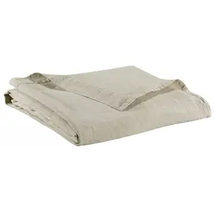 Comparateur de prix : Drap plat coton stonewashed Vivaraise Zeff 240x300 cm