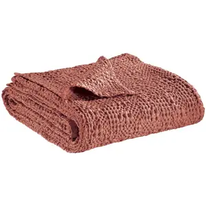 3S. x Home Jeté de lit Tana VIVARAISE-240 x 260 cm-Blush