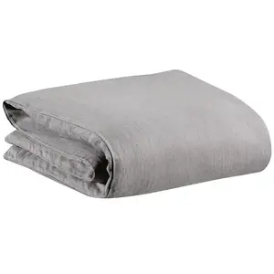 3S. x Home Housse de couette stonewashed zeff orage 260 x 240 1308020000 pas cher