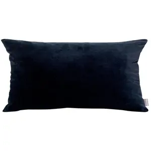 3S. x Home Maison Vivaraise Coussin uni Elise Cobalt 40 X 65Vendu parcarrefour