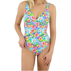 JANINE ROBIN Maillot 1 pièce sculptant Maddalena Bonnets C à E 42 pas cher