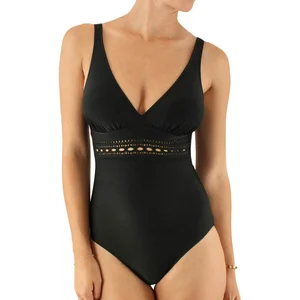 Comparateur de prix : Maillot de bain une pièce sans armatures Janine Robin noir