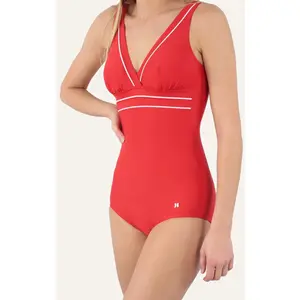 Janine Robin - Maillot de bain 1 Pièce Java rouge 44