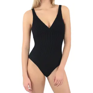 Janine Robin - Maillot de bain 1 Pièce Dolce noir 44
