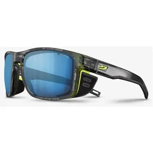 Comparateur de prix : Julbo - Lunettes de soleil - Shield Noir/Jaune Spectron HD4 Polarized 