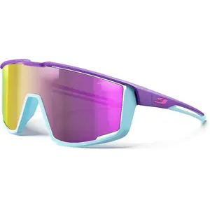 Comparateur de prix : Lunettes Julbo Fury violet bleu avec verre miroir Spectron 3 rose