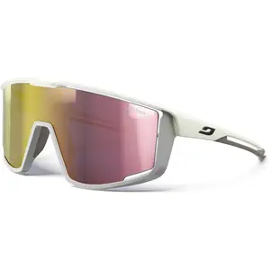 Comparateur de prix : Lunettes Julbo Fury blanc sable avec verre miroir Spectron 3 rose