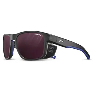 Comparateur de prix : Julbo Shield M Lunettes de Soleil, Black Tryearslu/Blue/White, M Mixte