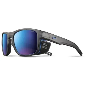 Comparateur de prix : Julbo Lunettes de soleil SHIELD M Adulte Mixte Gris-Bleu Catégorie 3
