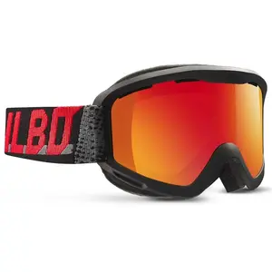 Comparateur de prix : Julbo Mars Masque de Ski Homme, Noir/Gris/Rouge Echo, L