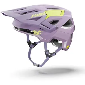 Julbo - Casque de VTT - Forest Evo Mips Violet Claire/Jaune - Taille 59-63 cm pas cher