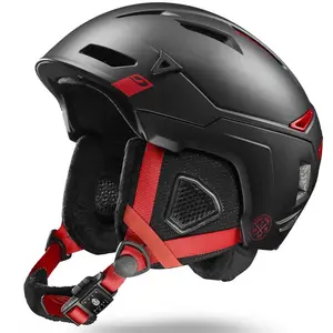 Casque de ski Julbo The Peak - noir/rouge - 52/56 pas cher