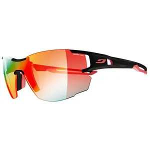 Comparateur de prix : Julbo AEROLITE | Zebra Light cat. 1 à 3 Lunettes de soleil photochromiques noir/rouge