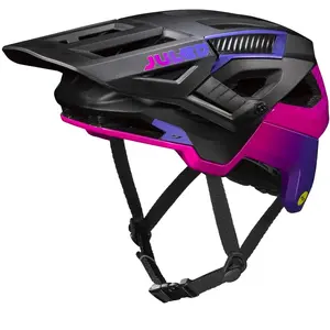 Julbo - Casque de VTT - Forest Evo Noir/Rose/Violet - Taille 55-59 cm pas cher