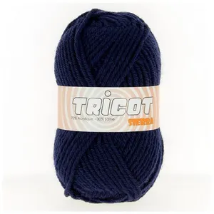 Pelote de laine à tricoter Tricot SIERRA - Distrifil 28711 Bleu - 2871...