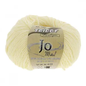 Distrifil Fil à Tricoter Tricot Boutique JO Métal Color : Jaune (03)