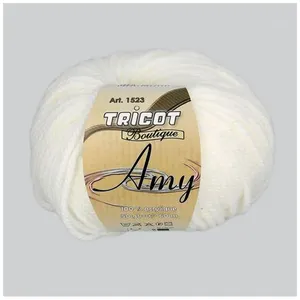 Non communiqué Fil à tricoter Tricot Boutique AMY - Distrifil(...) - Blanc (01)