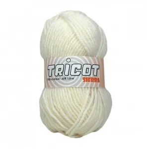 Pelote de laine à tricoter Tricot SIERRA - Distrifil 501 Blanc - 501 B...