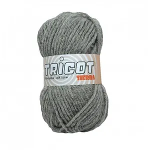 Pelote de laine à tricoter Tricot SIERRA - Distrifil 214 Gris - 214 Gr...