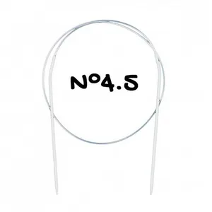 GENERIQUE Aiguilles à tricoter circulaires - 80cm - n° 2.50 à n°5 - Distrifil(...) - pas cher