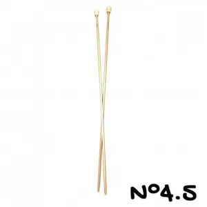 GENERIQUE Aiguilles à Tricoter en Bambou - 33cm - n° 3 à 6 - Distrifil(...) - pas cher