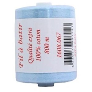 Fil A Batir 100% Coton Bobine De 800 mètres - Care & Create Bleu - Ble... pas cher