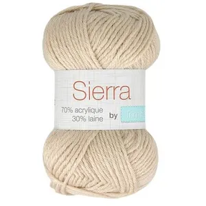 Pelote de laine à tricoter Tricot SIERRA - Distrifil(...) - 15 Marron