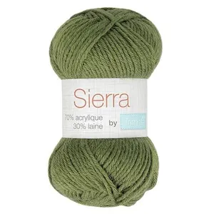 Pelote de laine à tricoter Tricot SIERRA - Distrifil(...) - 1352 Vert