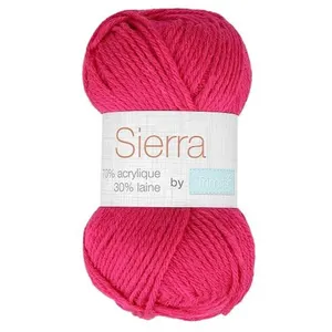 Pelote de laine à tricoter Tricot SIERRA - Distrifil(...) - 798 Rose