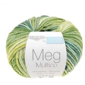 Fil à tricoter MEG Multico - Distrifil Multicolore (109) - Multicolore... pas cher