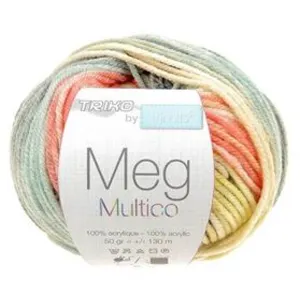 Fil à tricoter MEG Multico - Distrifil Multicolore (103) - Multicolore... pas cher