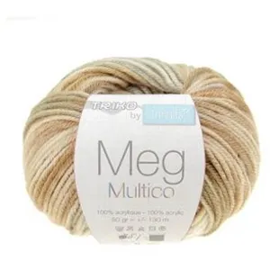 Fil à tricoter MEG Multico - Distrifil Multicolore (102) - Multicolore... pas cher