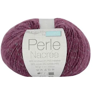 Non communiqué Fil À Tricoter PERLE NACREE - Distrifil(...) - 07 Violet pas cher