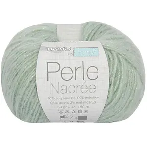 Non communiqué Fil À Tricoter PERLE NACREE - Distrifil(...) - 08 Vert pas cher