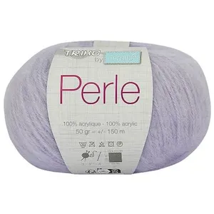 Non communiqué Fil À Tricoter PERLE - Distrifil(...) - 06 Violet pas cher